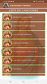 Captura de Pantalla 3 Canciones Catolicas android