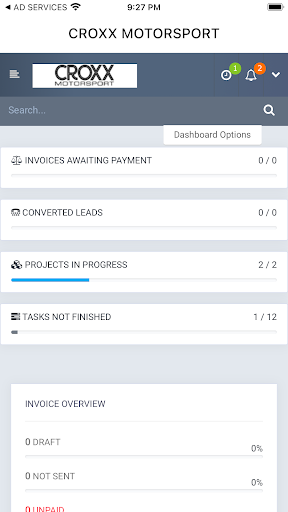 Android application CROXX MOTOR screenshort