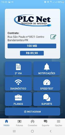PLC NET Cliente Screen 2