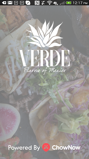 Android application Verde Flavors of Mexico screenshort