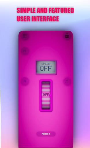 Android application Strong Vibrator - Massage gun screenshort
