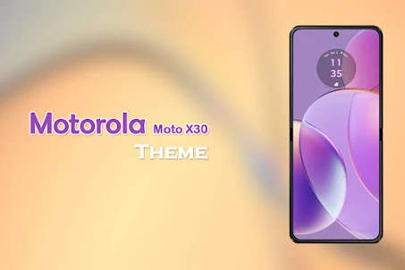 Theme of Motorola Moto X30