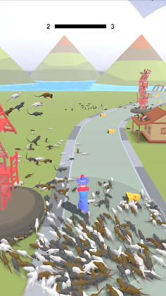 Pied Piper 3D - Clean the city - Screenshot 2