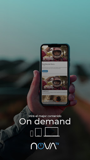Android application NovaTV screenshort