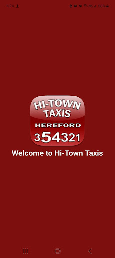 Android application Hi-Town Taxis screenshort