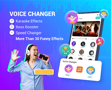 Voice Changer - Audio Effects 1.6.9 APK + Mod (Remove ads / Unlocked / Premium / Pro / Optimized) for Android