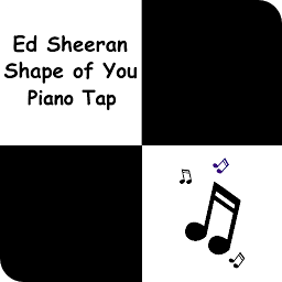 صورة رمز البلاط البيانو - Shape of You
