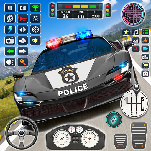 Police Car Games: Car Driving logo