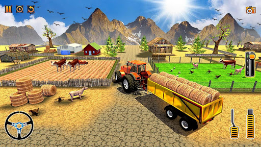 Real Tractor Farming Sim Drive screenshots 2
