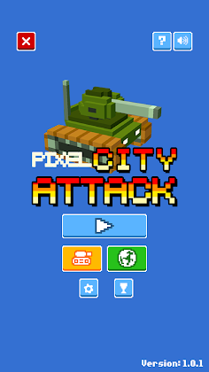 Pixel City Attack - Screenshot 1
