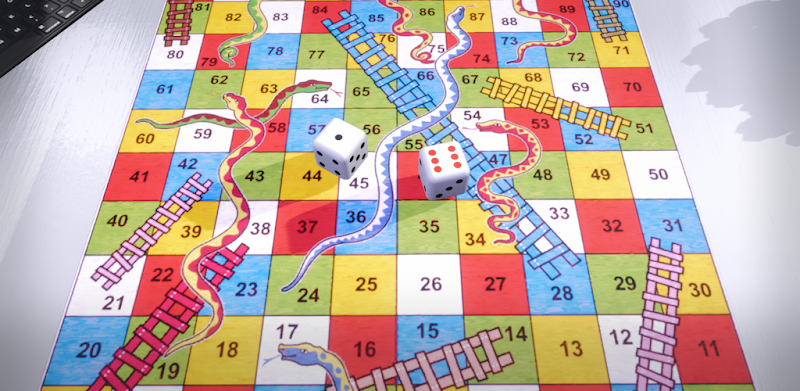 Snakes And Ladders 3D Online