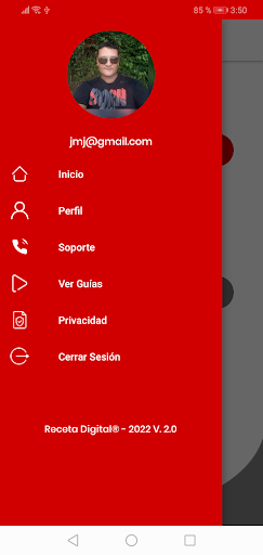 Receta Digital Screen 3