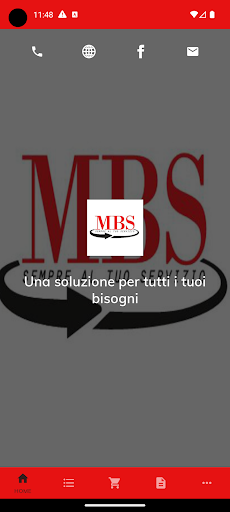 Android application MBS Shop screenshort