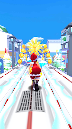 Subway Santa Princess Runner