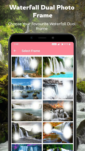 Waterfall Dual Photo Frames Screen 2