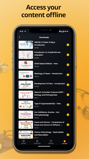 sqadia.com Medical Lectures Screen 2