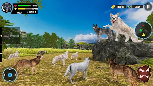Wolf Sim: Offline Animal Games para Android - Download