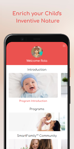 Android application SmartBabies screenshort