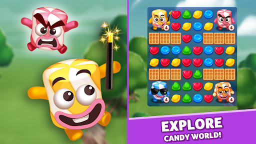 Lollipop & Marshmallow Match3 - Puzzle - games