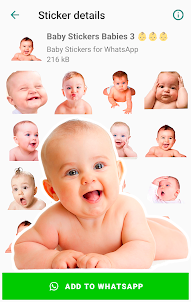 Baby Stickers for WhatsApp