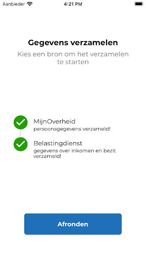 GegevensDelen screenshot 1