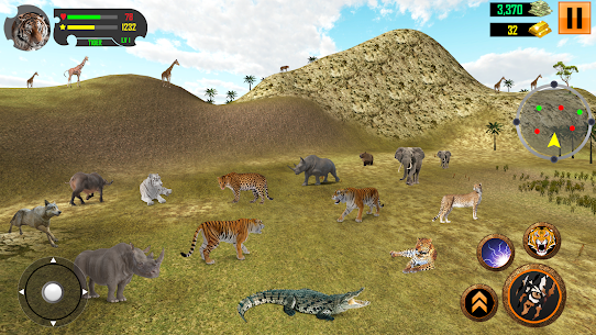 Wild Tiger Simulator Games 3D MOD APK (Unlimited Money) Download 4