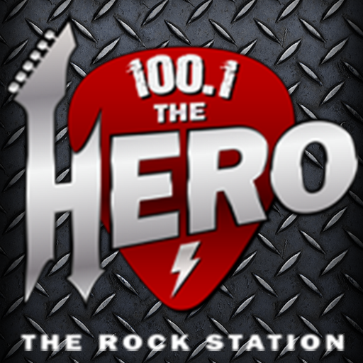 100.1 The Hero logo
