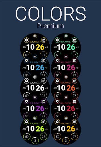 Android application Minimal Watch Face by HuskyDEV screenshort