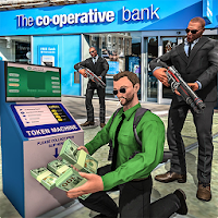 ATM City Bank Грабеж и Инкассатор безопасности Ван