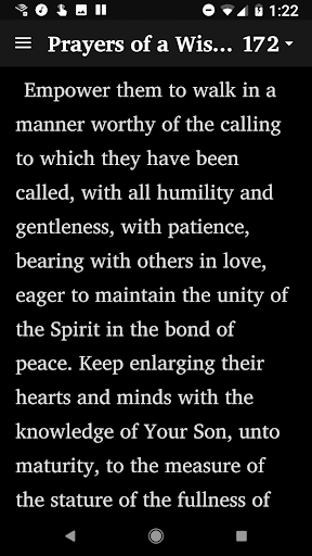 Prayers of a Wise Parent Screen 2