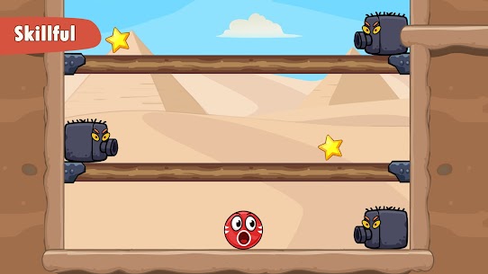 Red Ball Roller MOD APK (UNLIMITED GOLD/SKIN) 8