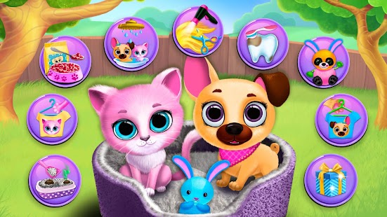 Kiki & Fifi Pet Friends - Virtual Cat & Dog Care Screenshot