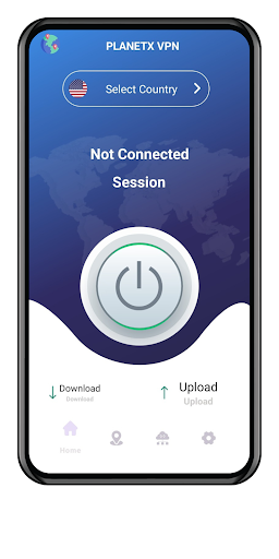 PlanetX VPN: Fast & Secure Net Screen 3
