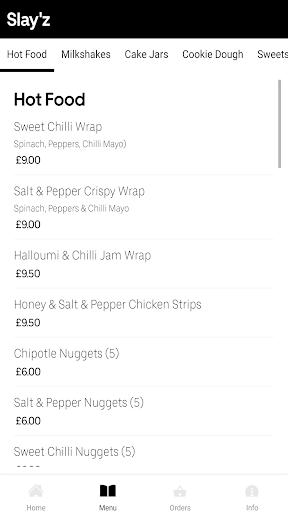 Slayz Desserts Liverpool Screen 2