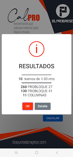 CalPRO Screen 2