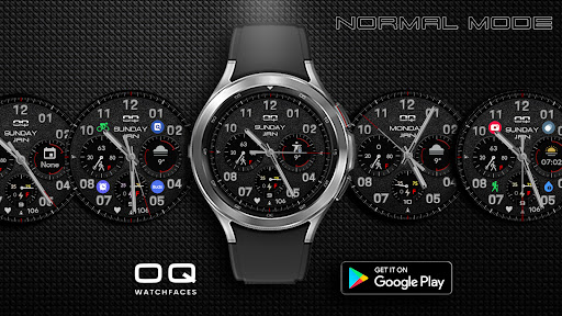 Android application Analog Basic 3 for WEAR OS screenshort