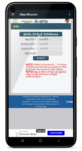AP Mee Bhoomi Land Records