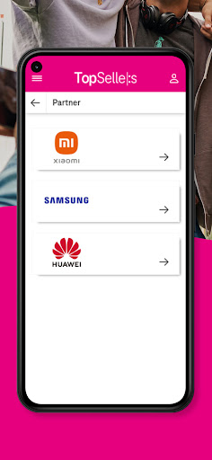 TopSellers Magenta Screen 3