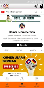 Khmer Learn German