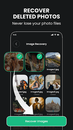 Deleted photo Ai File recover Screen 3