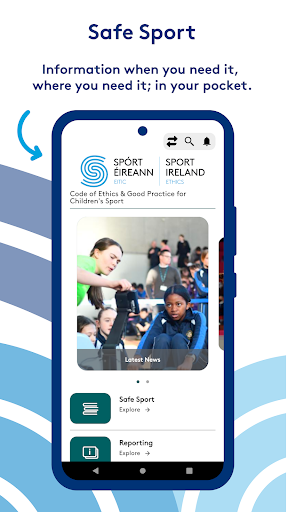 Android application Sport Ireland Safe Sport screenshort