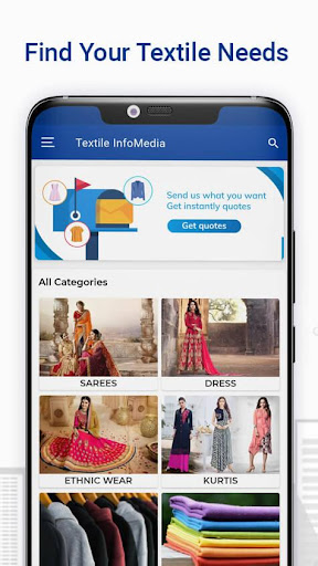 Textile Infomedia - B2B Portal Screen 3