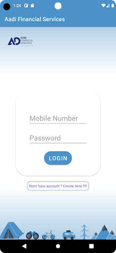 Android application Aadi financial Services screenshort