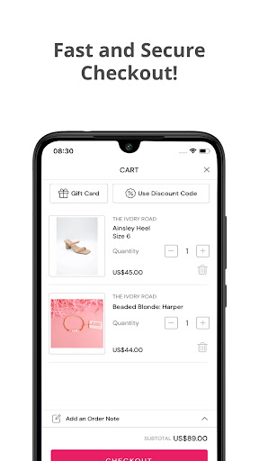 Screenshot of Ivory Road Boutique