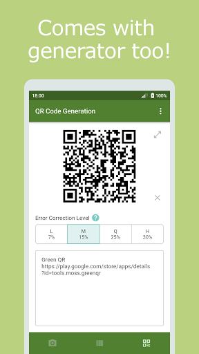 Green QR - Safe QR Code Reader Screen 2