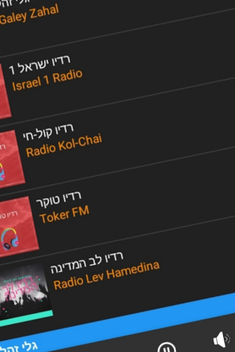 GLZ Radio Galey Zahal Radio Screen 2