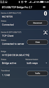 BT/USB/TCP Bridge Pro Screenshot