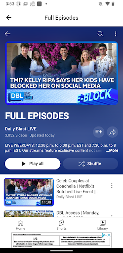 Daily Blast Live Screen 2
