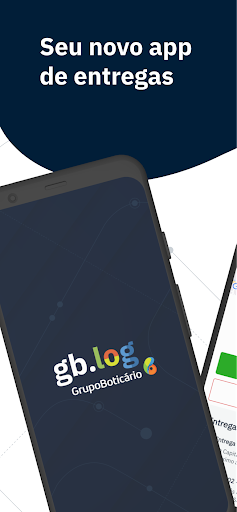 Android application gb.log entregas screenshort