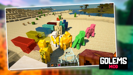 Golems Mod Master Minecraft